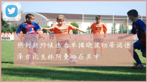 热刺新帅候选名单揭晓波切蒂诺德泽尔比克林斯曼均在其中